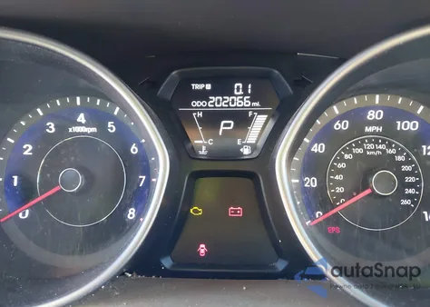 2013 Hyundai Elantra Gls from USA, damaged, VIN 5NPDH4AE1DH374945